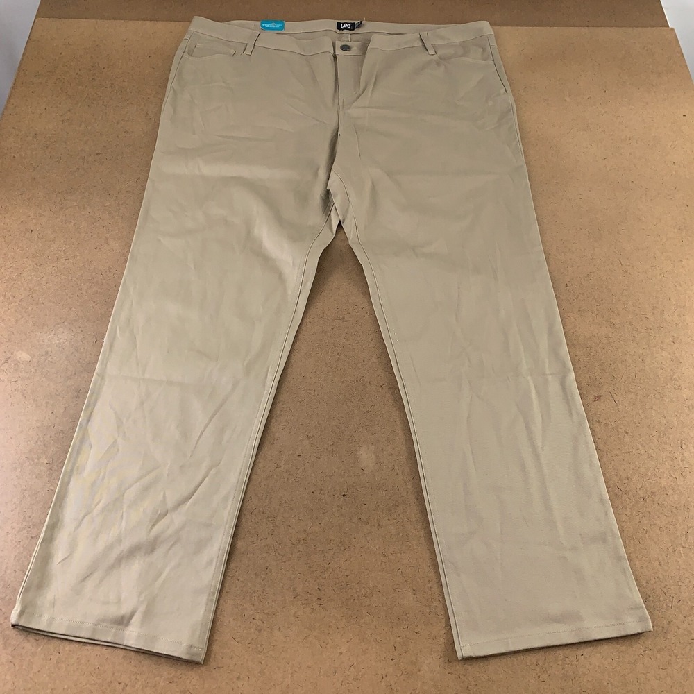 Lee Uniforms Women's Size 22 Khaki Low Rise Stretch Classic Skinny Pants NWT